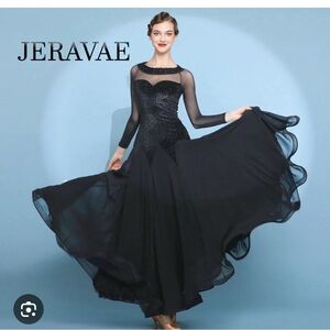 Elegant Black Evening Gown